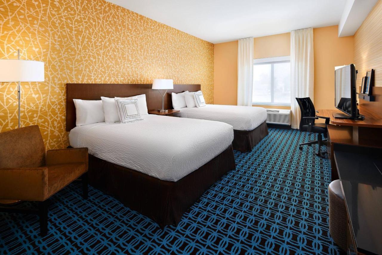 Fairfield Inn & Suites By Marriott Fresno Yosemite International Airport Bagian luar foto