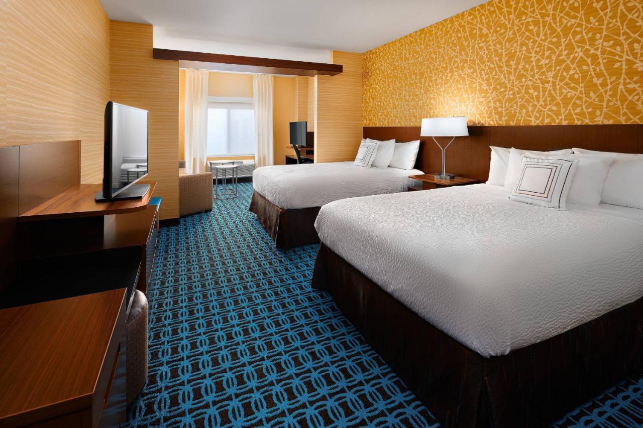Fairfield Inn & Suites By Marriott Fresno Yosemite International Airport Bagian luar foto